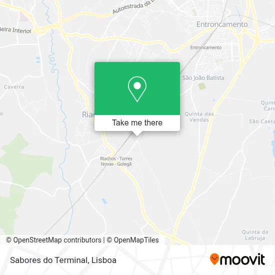 Sabores do Terminal map