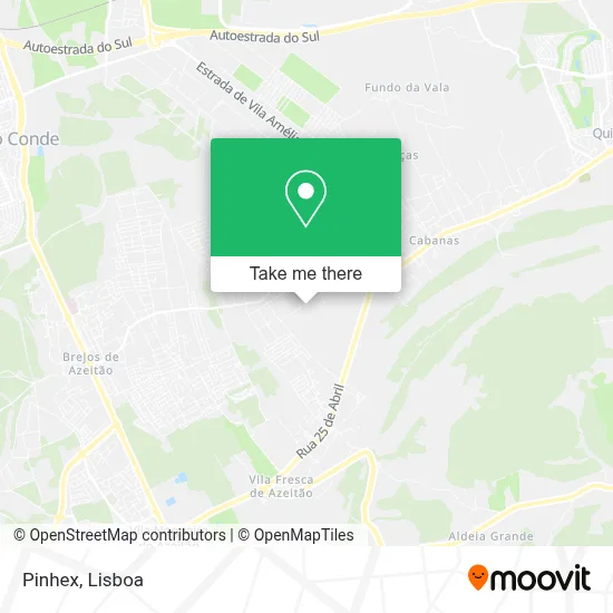 Pinhex map