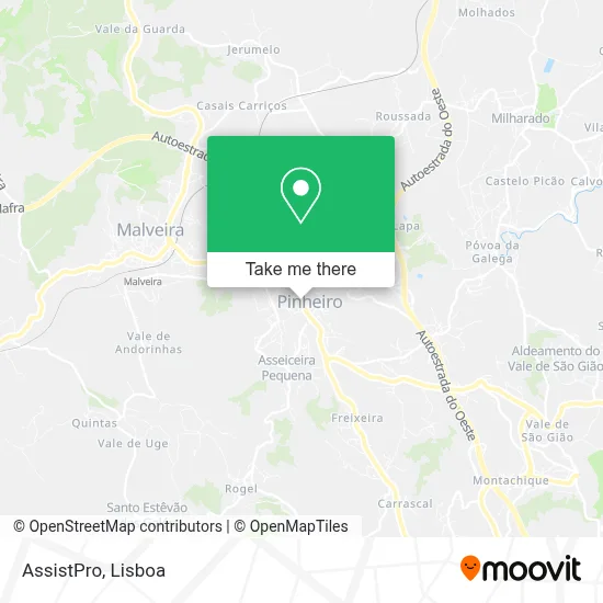 AssistPro map