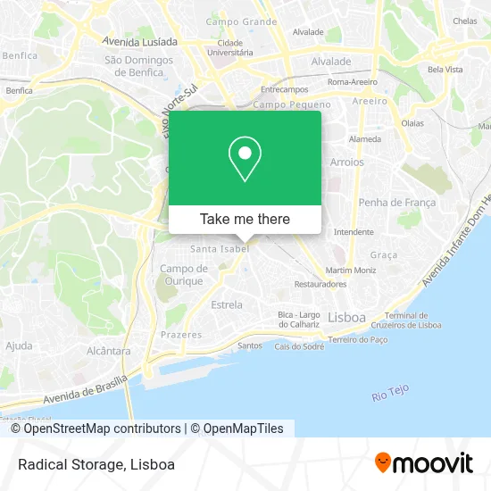 Radical Storage map