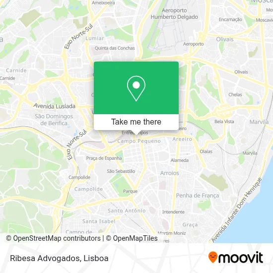 Ribesa Advogados map