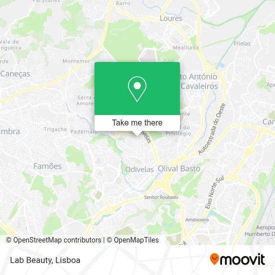 Lab Beauty map