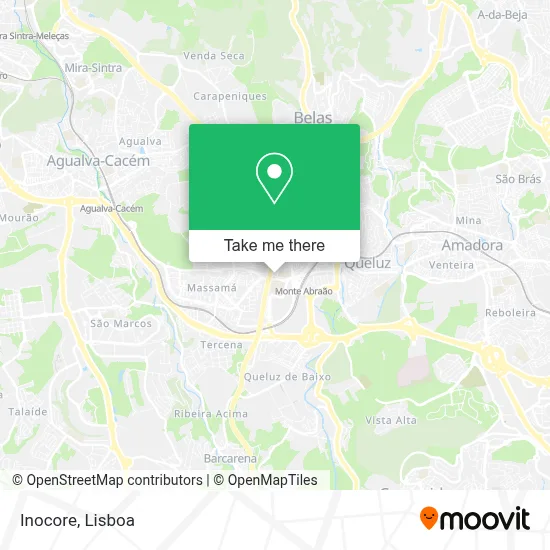 Inocore map