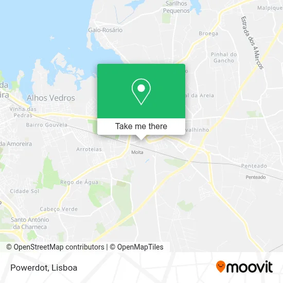 Powerdot map