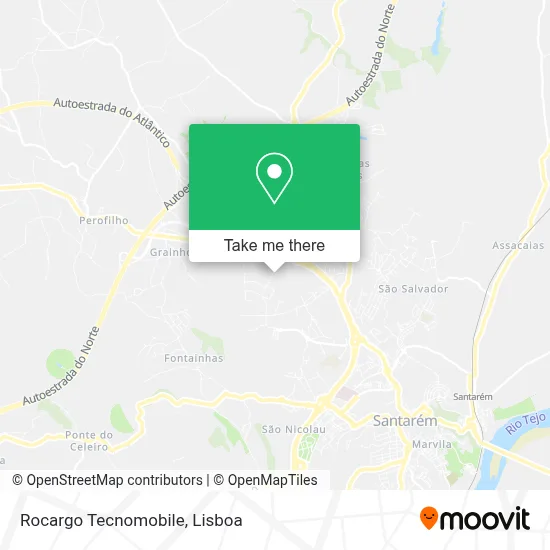 Rocargo Tecnomobile mapa