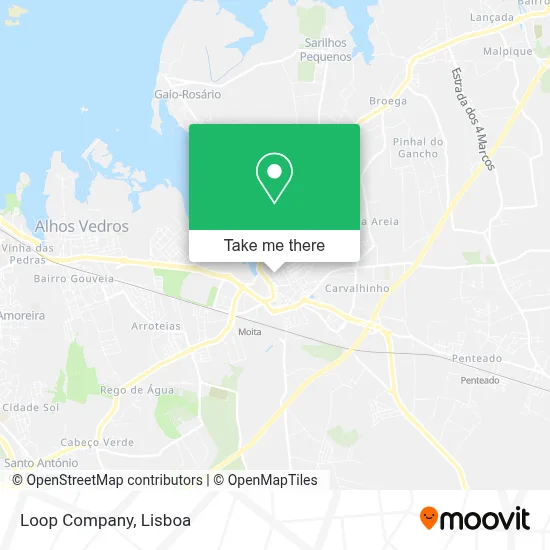 Loop Company map