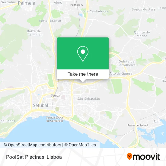 PoolSet Piscinas map