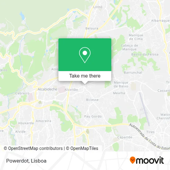 Powerdot map