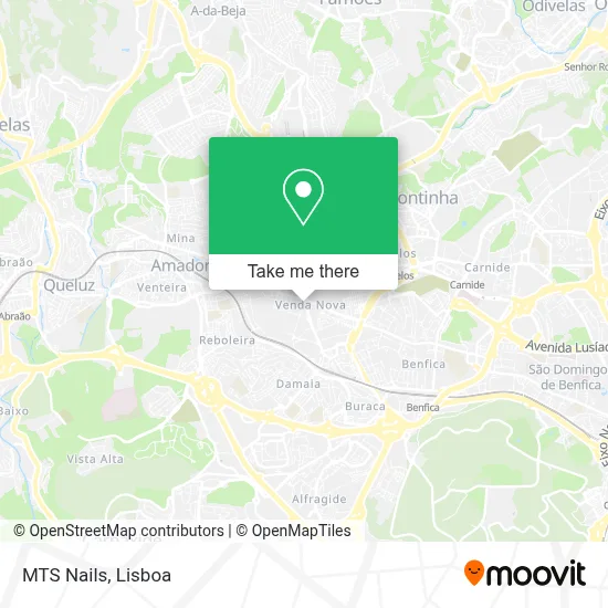 MTS Nails map