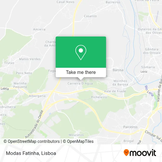 Modas Fatinha map