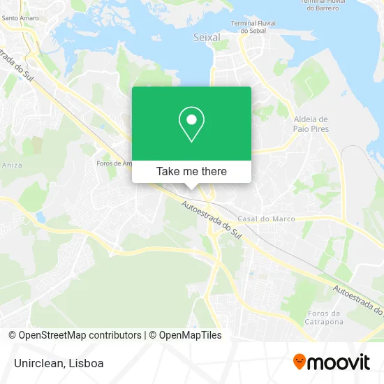 Unirclean map