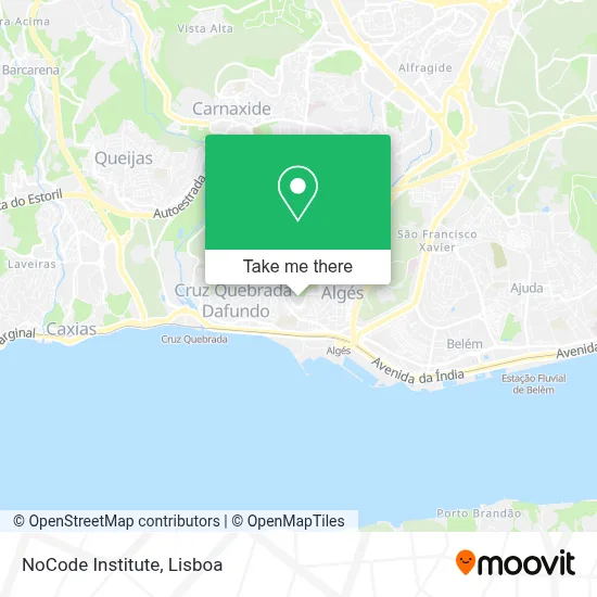 NoCode Institute map