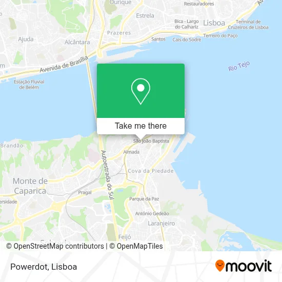 Powerdot map