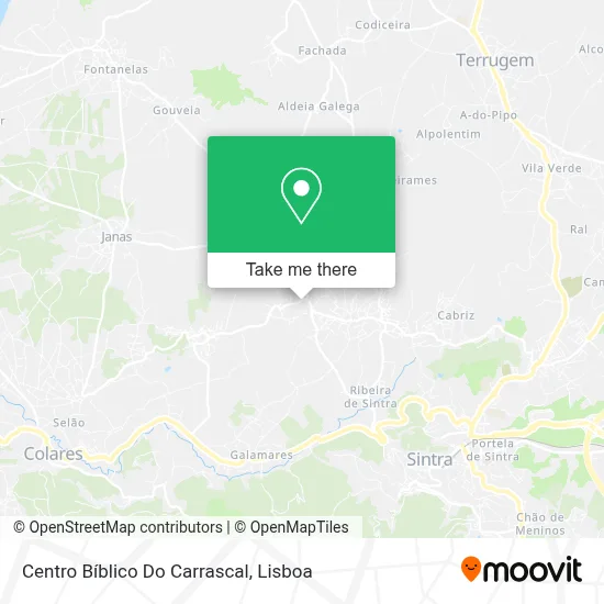 Centro Bíblico Do Carrascal map