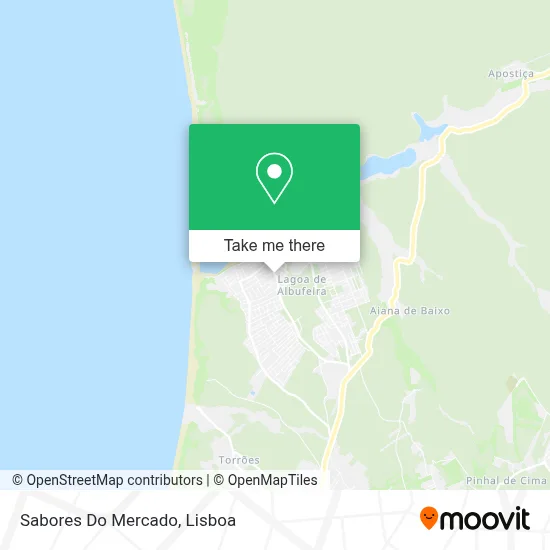 Sabores Do Mercado map