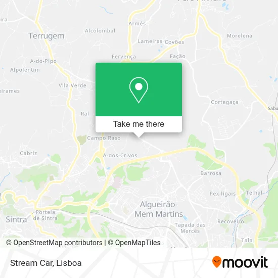 Stream Car map