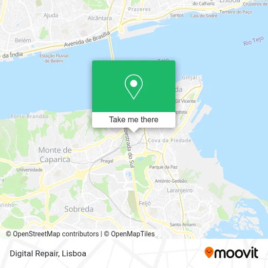 Digital Repair map