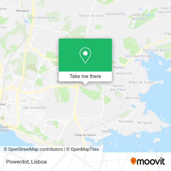 Powerdot map