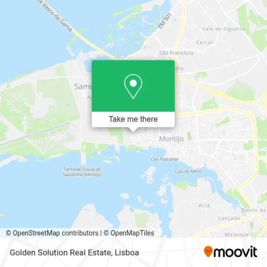 Golden Solution Real Estate map