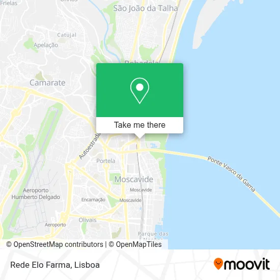 Rede Elo Farma map