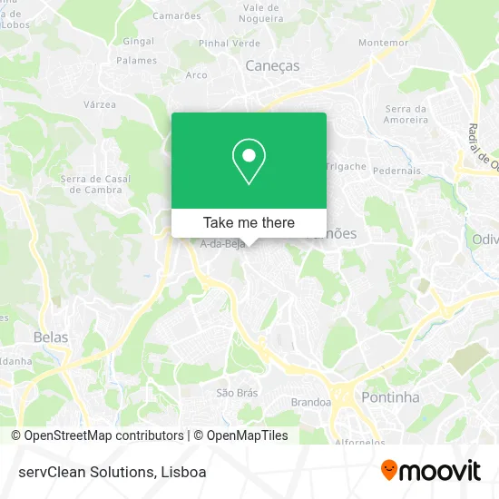 servClean Solutions map