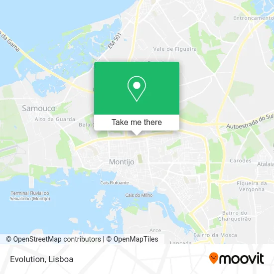 Evolution map