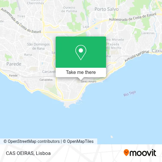 CAS OEIRAS map