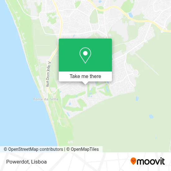 Powerdot map