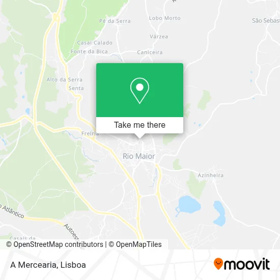 A Mercearia map