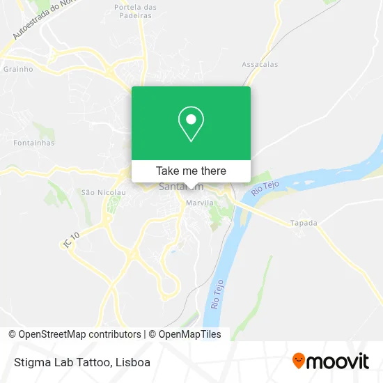 Stigma Lab Tattoo map