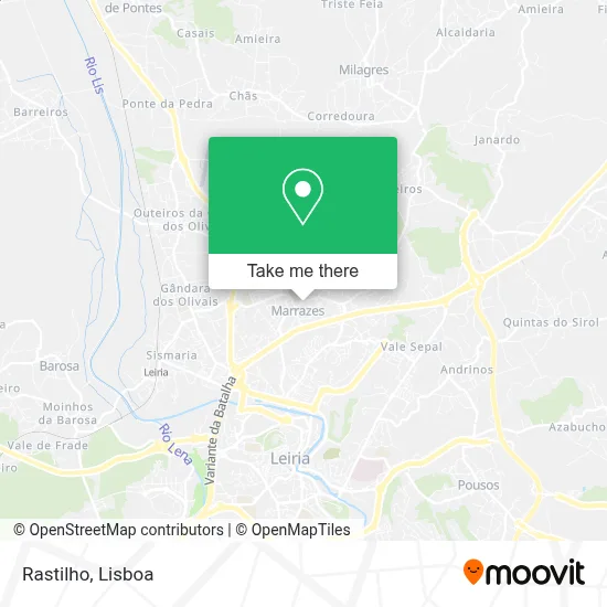 Rastilho map