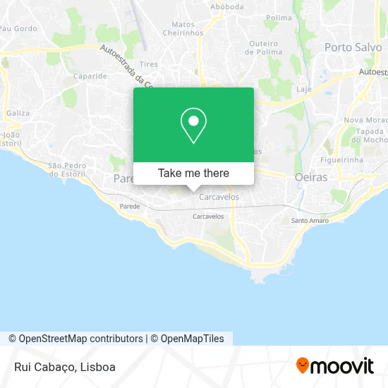 Rui Cabaço map
