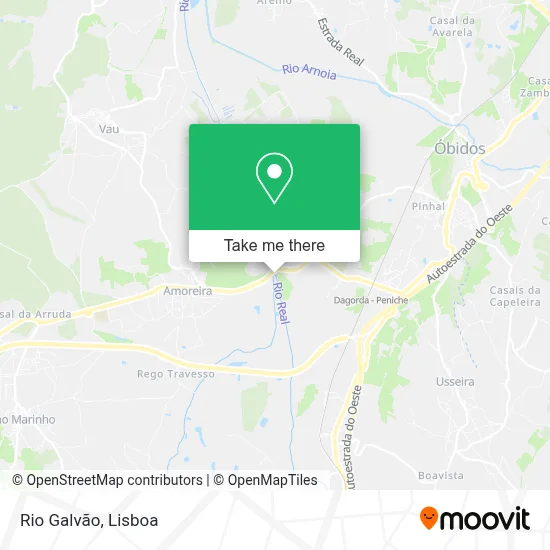 Rio Galvão map
