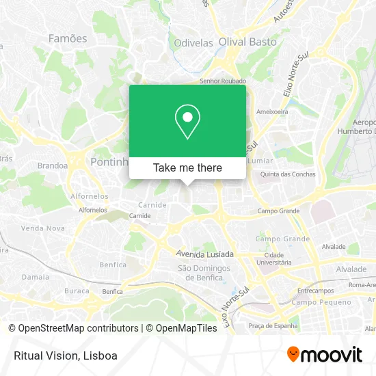 Ritual Vision mapa