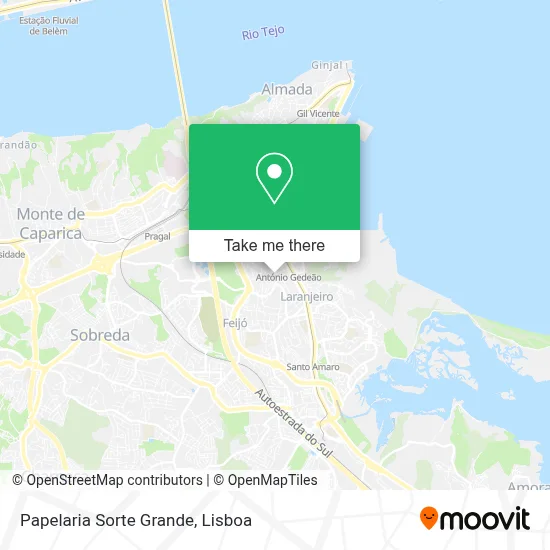 Papelaria Sorte Grande map