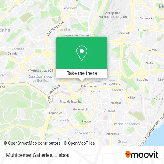Multicenter Galleries map