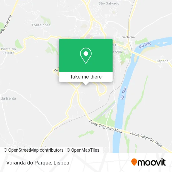 Varanda do Parque map