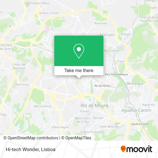 Hi-tech Wonder map