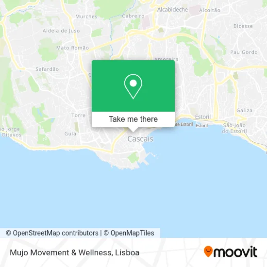 Mujo Movement & Wellness map