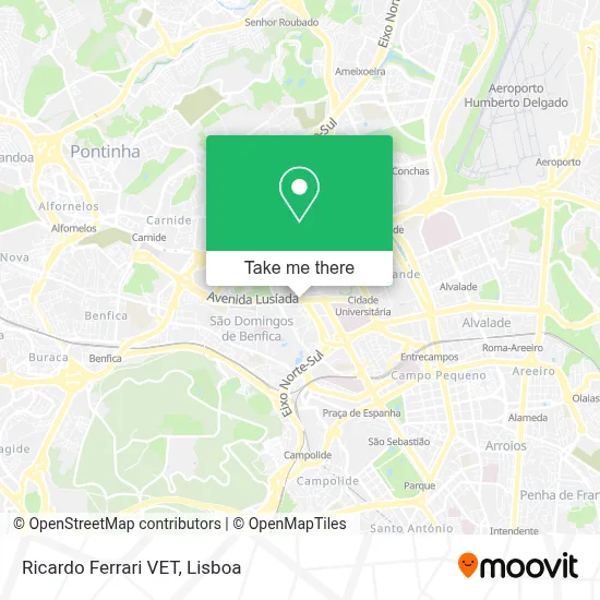 Ricardo Ferrari VET mapa