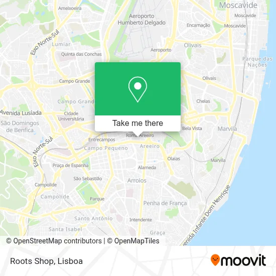 Roots Shop mapa