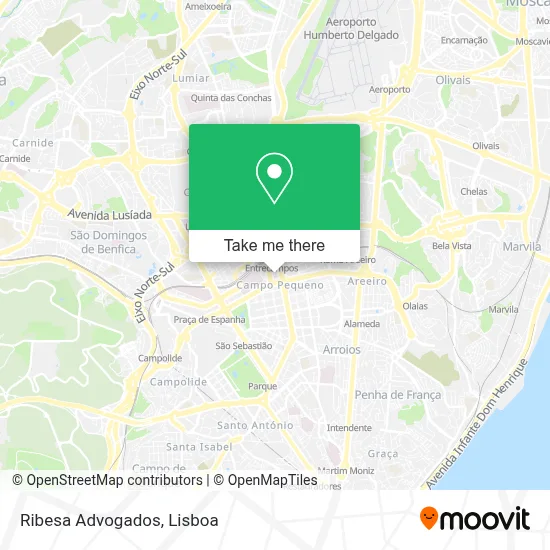 Ribesa Advogados map
