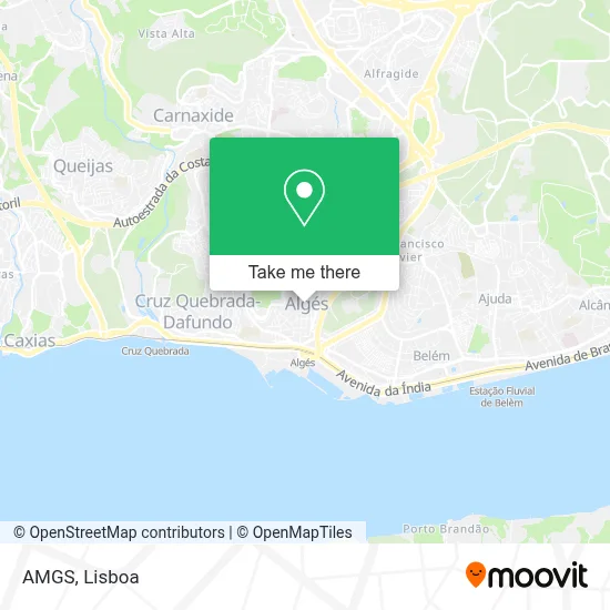 AMGS map