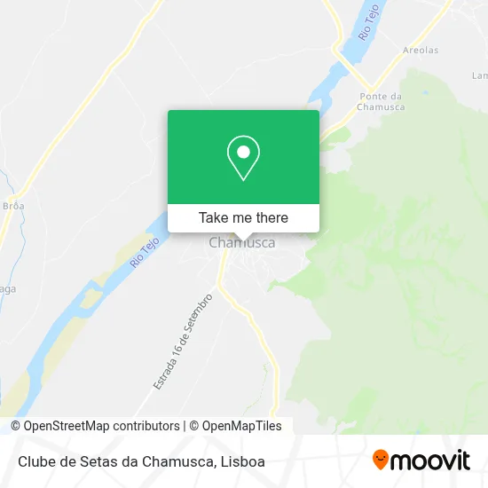 Clube de Setas da Chamusca map