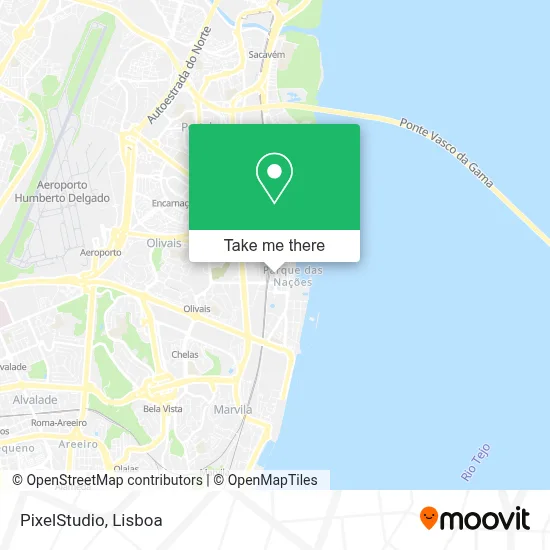 PixelStudio map