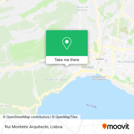 Rui Monteiro Arquitecto map