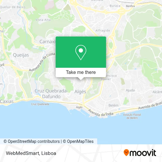 WebMedSmart map