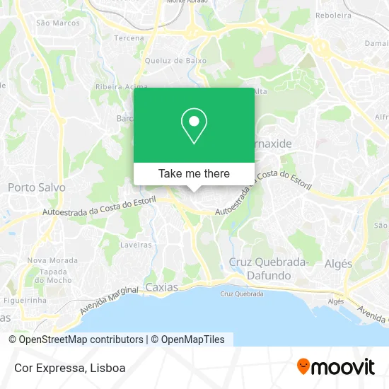 Cor Expressa map