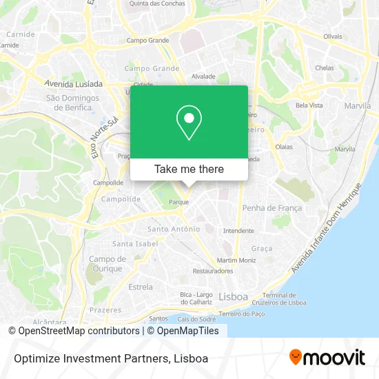 Optimize Investment Partners map