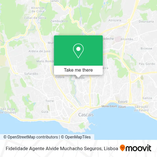 Fidelidade Agente Alvide Muchacho Seguros map